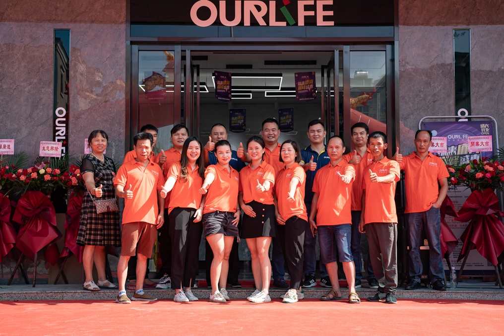 欧福莱陶瓷麻岗旗舰店新店开业收现百万，燃爆全城！